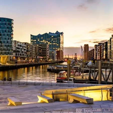 2 Etagen Luxusappartmen Mit Wasserblick Hamburg Exterior photo
